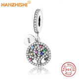 Sterling Silver FAMILY TREE Charm Beads for Bracelet Necklace