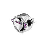 925 Silver Arrow & Heart Charms for Bracelets & Bangles