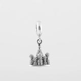 925 Silver Charms Beads Basil's Cathedral Dangle for Bracelets
