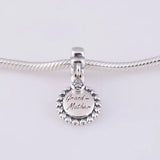 925 Silver Love Grandmother Pendant European Charms