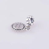 925 Silver Love Grandmother Pendant European Charms