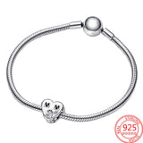925 Silver Family Tree Flower Charm Pendant