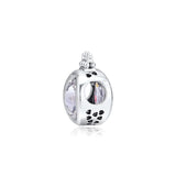925 Silver Crown O Charm for European Bracelets