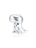 925 Silver Dino Dinosaur Charm for European Bracelets