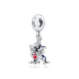 925 Silver Mouse Charm for European Charms Bracelets