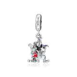 925 Silver Mouse Charm for European Charms Bracelets