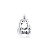 925 Silver Crown Charm for European Charm Bracelets