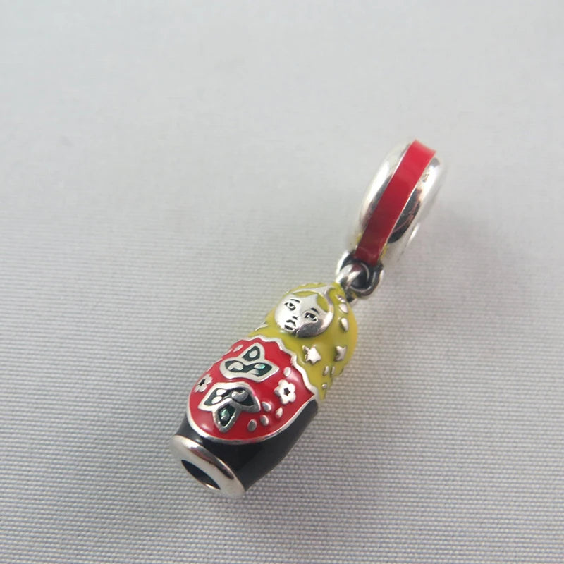 925 Silver Doll Dangles for Jewelry DIY