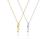 925 Silver Zircon Pendant Necklaces For Girls