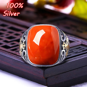 925 Sterling Silver Adjustable Ring Blank Base Setting for 14*18mm Cabochons