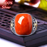 925 Sterling Silver Adjustable Ring Blank Base Setting for 14*18mm Cabochons