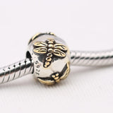 925 Silver Dragonfly Charm Bead for Bracelet