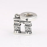 925 Silver Arc de Triomphe Dangle Charm for Bracelet Bangle