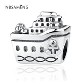 925 Silver Cruise Vintage Beads Bracelet Charm