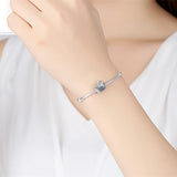 925 Silver Cruise Vintage Beads Bracelet Charm