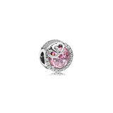 925 Silver Beads Sparkling Charms for Jewelry Making
