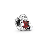 925 Silver Bear Rabbit Leaf Bracelet Beads for Jewelry DIY