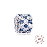 925 Silver Crystal Charms Beads for Bracelet Berloques