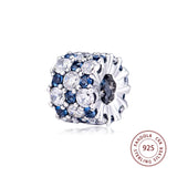 925 Silver Crystal Charms Beads for Bracelet Berloques