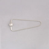 925 Silver Beaded Bracelet Bangle Women Lady Jewelry