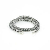 925 Silver Bracelet Fox Tail Beads Charms Necklace Chain
