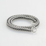 925 Silver Fox Tail Bracelet for Women