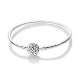 925 Silver Bracelet Moments Snake Chain DIY Jewelry