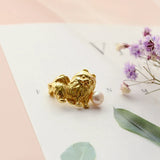 925 Silver Brooch 18K Plated Pug Dog Freshwater Pearl