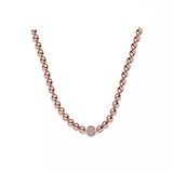 925 Silver Buddha Bead Pendant Necklace DIY Jewelry S925 Women's