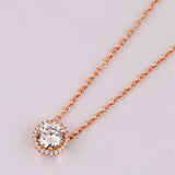 925 Silver Classic Elegance Necklace Women Bead Charm Gift DIY