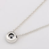 925 Silver Classic Elegance Necklace Women Bead Charm Gift DIY