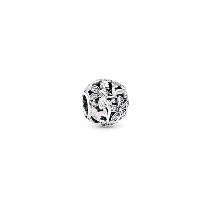 Sterling Silver Feather Dangle Beads for Jewelry Making