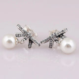925 Silver Delicate Sentiments Stud Earrings for Women - Gift DIY Jewelry