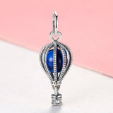 925 Sterling Silver Dream Travel Charm Bead for Bracelet Pendant DIY Jewelry