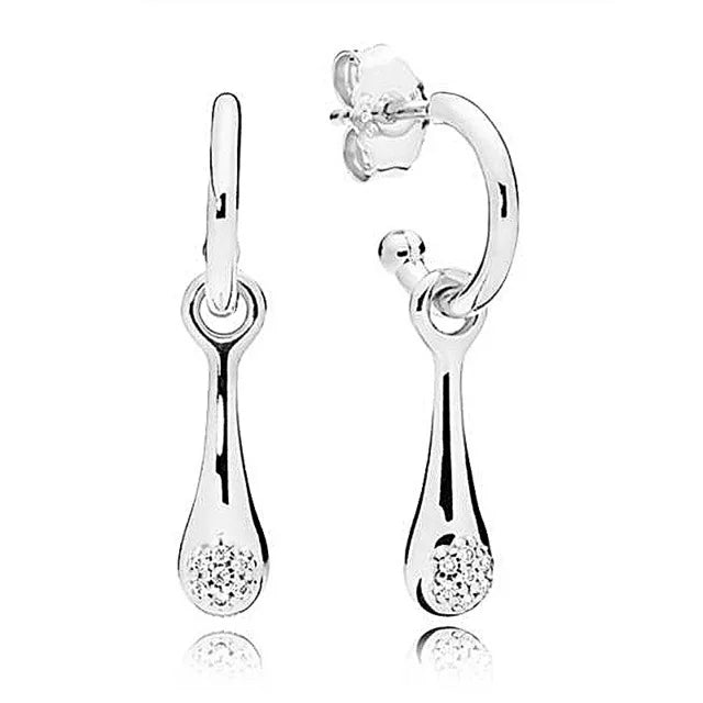 925 Sterling Silver Earring Modern Lovepods Earrings For Women Wedding Gift