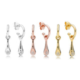 925 Sterling Silver Earring Modern Lovepods Earrings For Women Wedding Gift