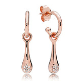 925 Sterling Silver Earring Modern Lovepods Earrings For Women Wedding Gift