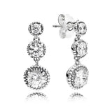 925 Sterling Silver Eternal Elegance Drop Earrings for Women
