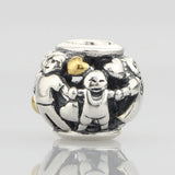 925 Sterling Silver Family Forever Charm Bead for Bracelet