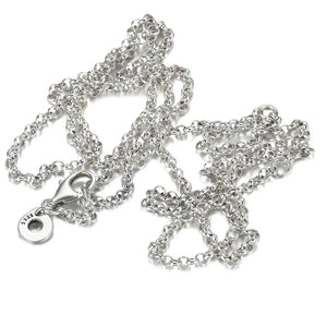925 Sterling Silver Role Chain Necklace for Women