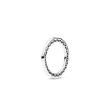 925 Silver Flower Butterfly Heart Ring Women Birthday Jewelry