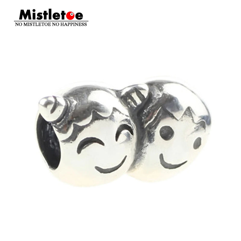 925 Sterling Silver Charm Bead Fit Bracelet Women Jewelry