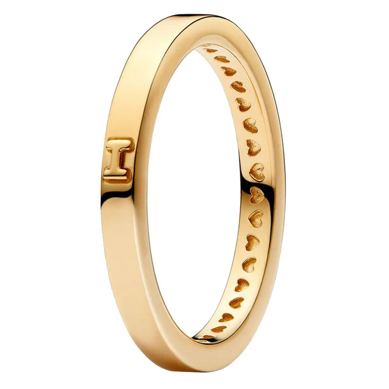 925 Silver Celestial Sun & Moon I Love You Ring For Women