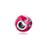 925 Sterling Silver Birthday Celebration Charm Beads for Bracelets