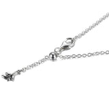 925 Sterling Silver Heart Family Tree Necklace Women Charm Gift