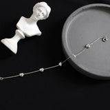 925 Silver Heart Charm Bracelet Jewelry for Women
