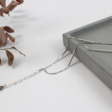 925 Silver Double Box Chain Bracelets for Women