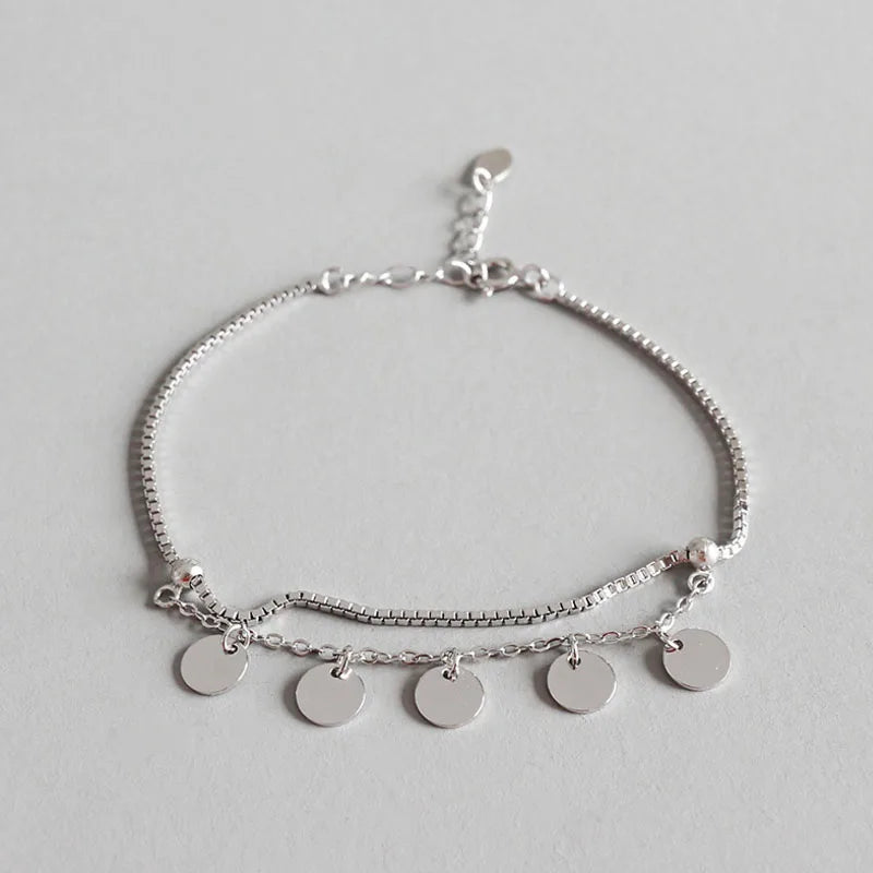 Tassel Paillette Charm Bracelet for Women