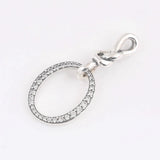 925 Silver Knotted Heart Pendant Necklace for Women