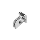 925 Silver Letter T Alphabet Charm for Bracelet DIY